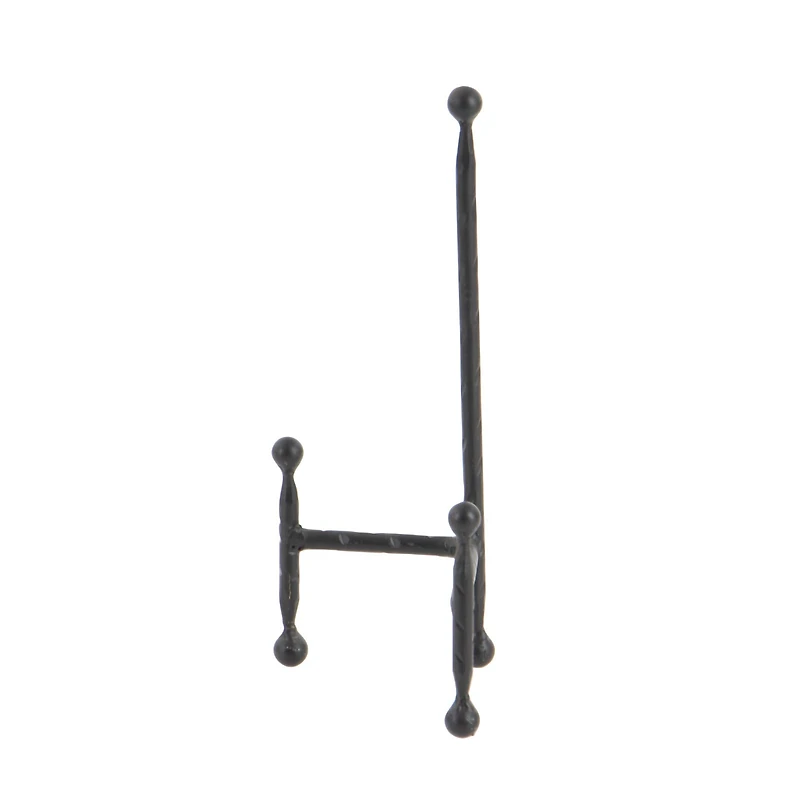 Set of 3" Black Metal Modern Easel, 12", 10", 8"