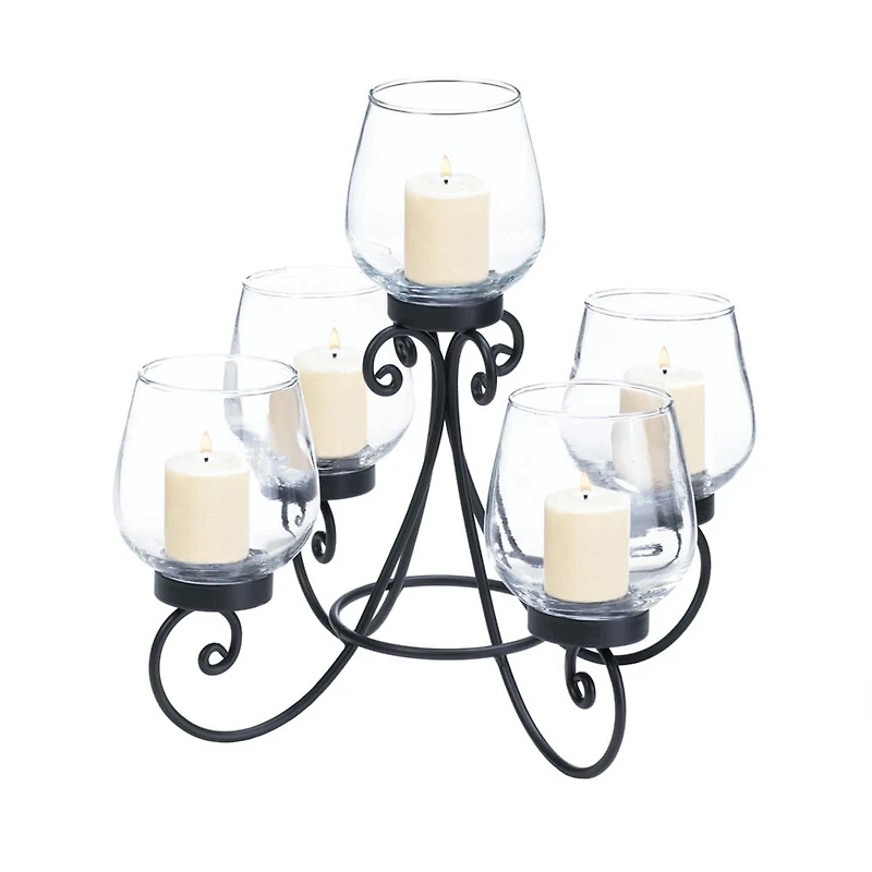 10.5'' Enlightened Candle Centerpiece