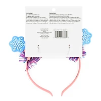 Blue & White Snowflake Light-Up Headband by Creatology™