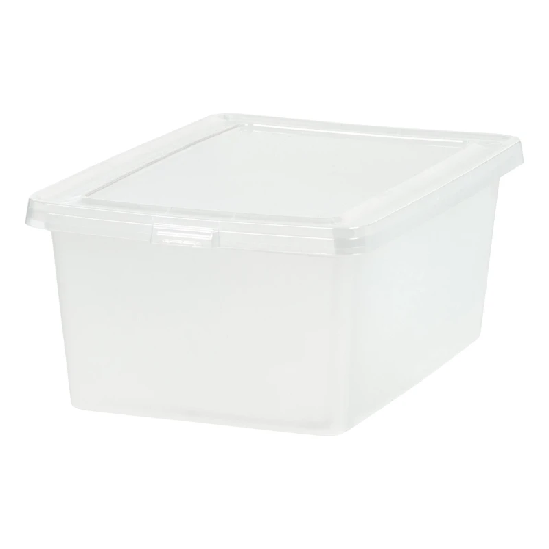 IRIS® 17qt. Snap Top Plastic Storage Boxes, 8ct.