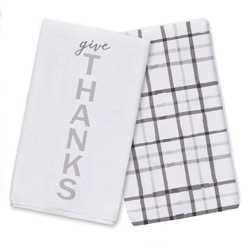 Give Thanks Tea Towel Set