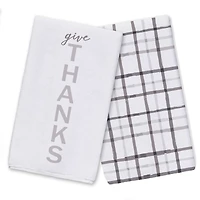 Give Thanks Tea Towel Set
