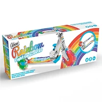 Rainbow Scooter With Flashing Wheels