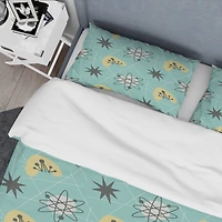 Designart 'Porch & Den Cason 1950 Mid-Century Pattern Duvet Cover Set