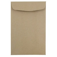 JAM Paper 6" x 9" Brown Kraft Paper Bag Open End Catalog Premium Envelopes