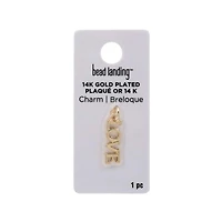 14K Gold Plated Love Charm by Bead Landing™