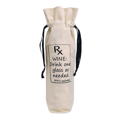 Personality Case™ Prescription Wine Canvas Wine Bag