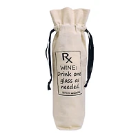 Personality Case™ Prescription Wine Canvas Wine Bag