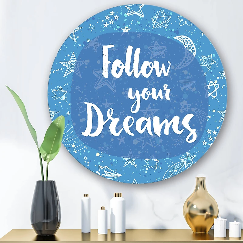 Designart - Follow Your Dreams II