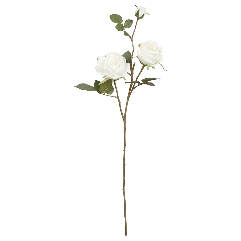 29" White Rose Stem by Ashland®