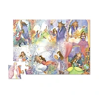 Once Upon a Puzzle - Beauty and the Beast Puzzle + Play Set: 36 Pcs