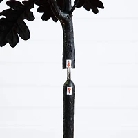 5ft. Artificial Halloween Black Oak Tree