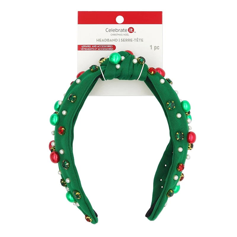 Beaded Fabric Headband by Celebrate It