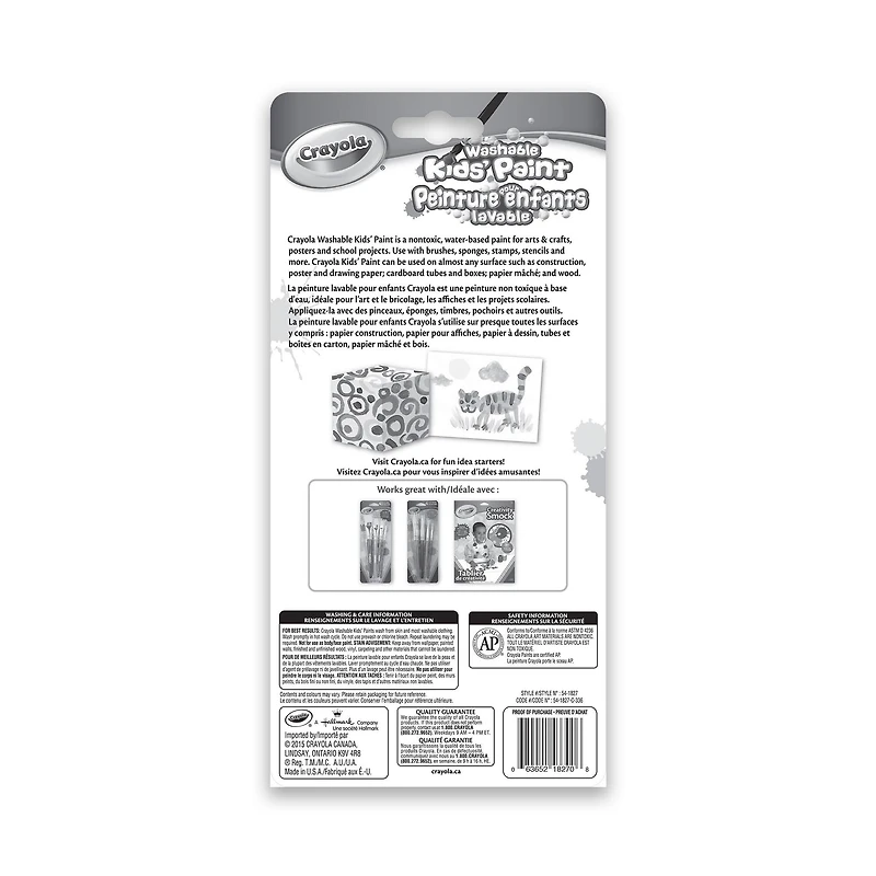 Crayola® Washable Kid’s Paint Pot Set
