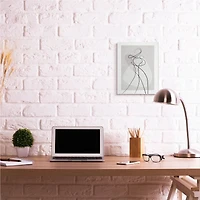 Stupell Industries Surreal Figure Expressive Body Abstract Contemporary Canvas Wall Art