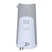 Brentwood White Tall Electric Can Opener with Knife Sharpener & Bottle Opener