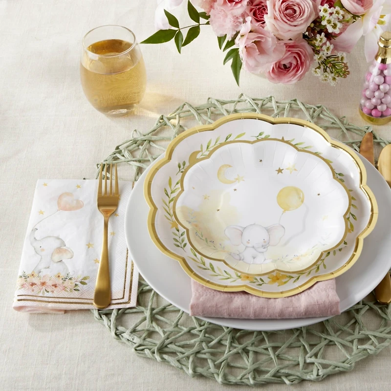 Kate Aspen® Pink Elephant Baby Shower Napkins, 30ct.