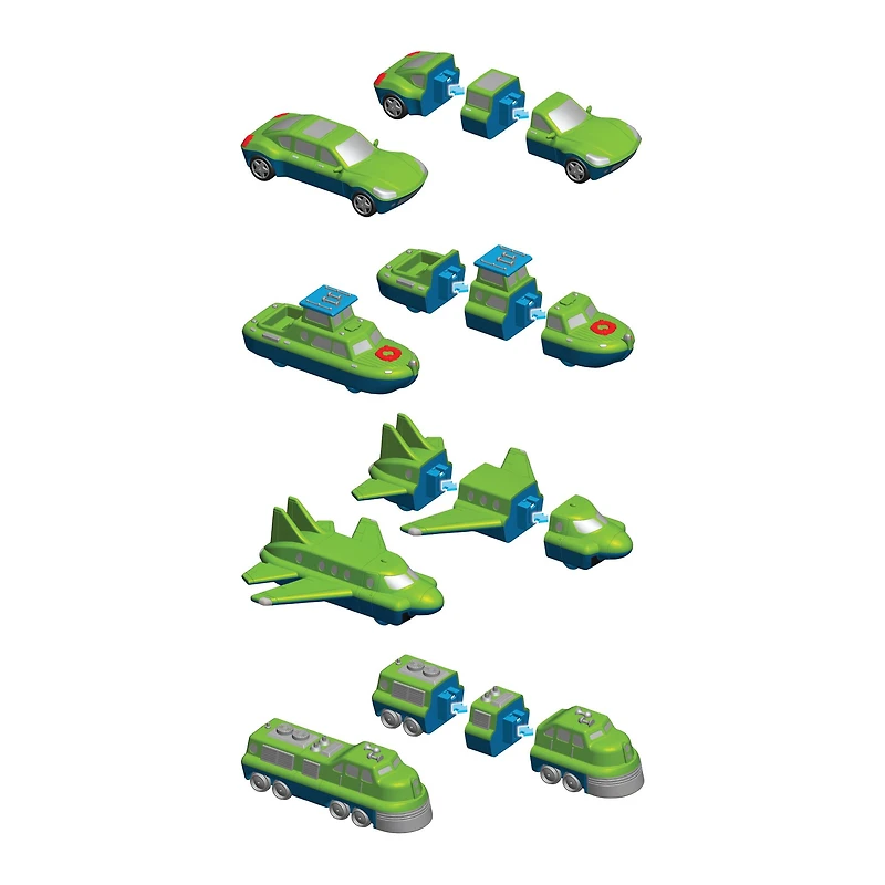 Magnetic Mix or Match Vehicles Set No.1