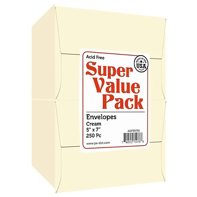 PA Paper™ Accents Super Value Pack Envelopes