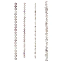 6 Pack: Matte Lilac Stone Mix Beads by Bead Landing™