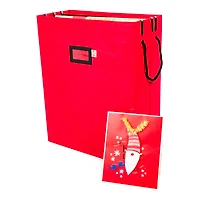 Santa's Bag Gift Bag Organizer & Tissue Paper Storage Box