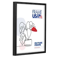 Frame USA Metal II Black Single Image Picture Frame