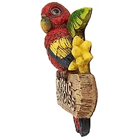 Design Toscano 10" Tropic Parrot Paradise Wall Sculpture