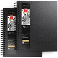 Arteza® 9" x 12" Hard Cover Sketch Books, 2ct.