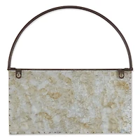 14.5" Rectangle Galvanized Wall Planter