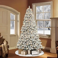 6ft. Pre-Lit Virginia Pine Artificial Christmas Tree, Clear Lights