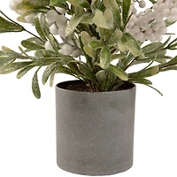 2ft. Unlit Potted White Berry & Frosted Pine Christmas Tree