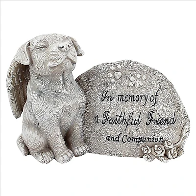 Design Toscano 6" Forever in Our Hearts Memorial Dog Statue