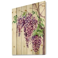 Designart - Purple Wisteria Branches