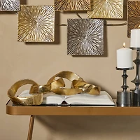 The Novogratz 20" Aluminum Chain Sculpture