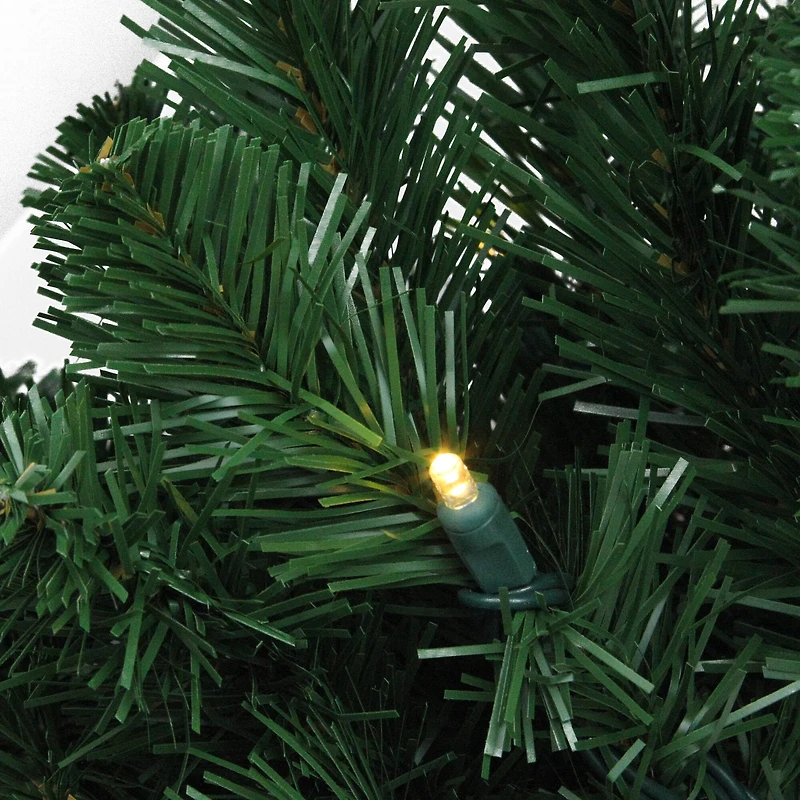 27ft. Pre-Lit LED Artificial Olympia Pine Garland