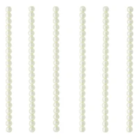Ivory Pearl Glass Beads, 8mm by Bead Landing™