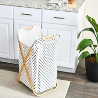 Household Essentials Krussh Bamboo X Frame Hamper (Tree)
