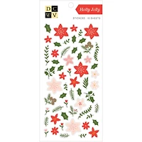 DCWV® Holly Jolly Christmas Stickers