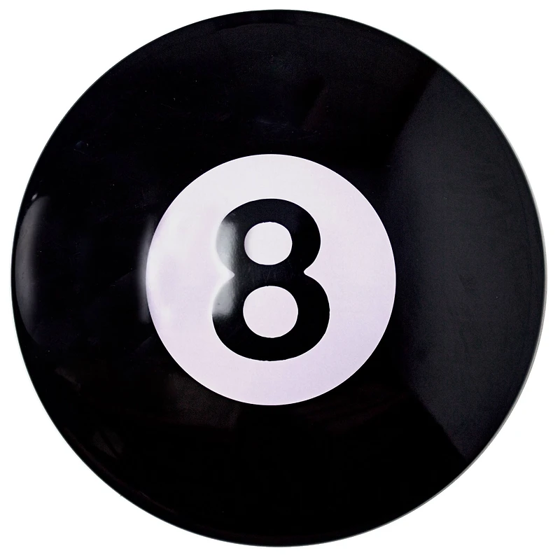 Eight-Ball Dome Metal Sign