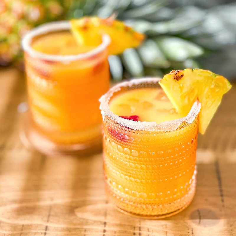 Kate Aspen® 10oz. Textured Beaded Rose Gold Glass, 6ct.