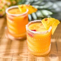 Kate Aspen® 10oz. Textured Beaded Rose Gold Glass, 6ct.