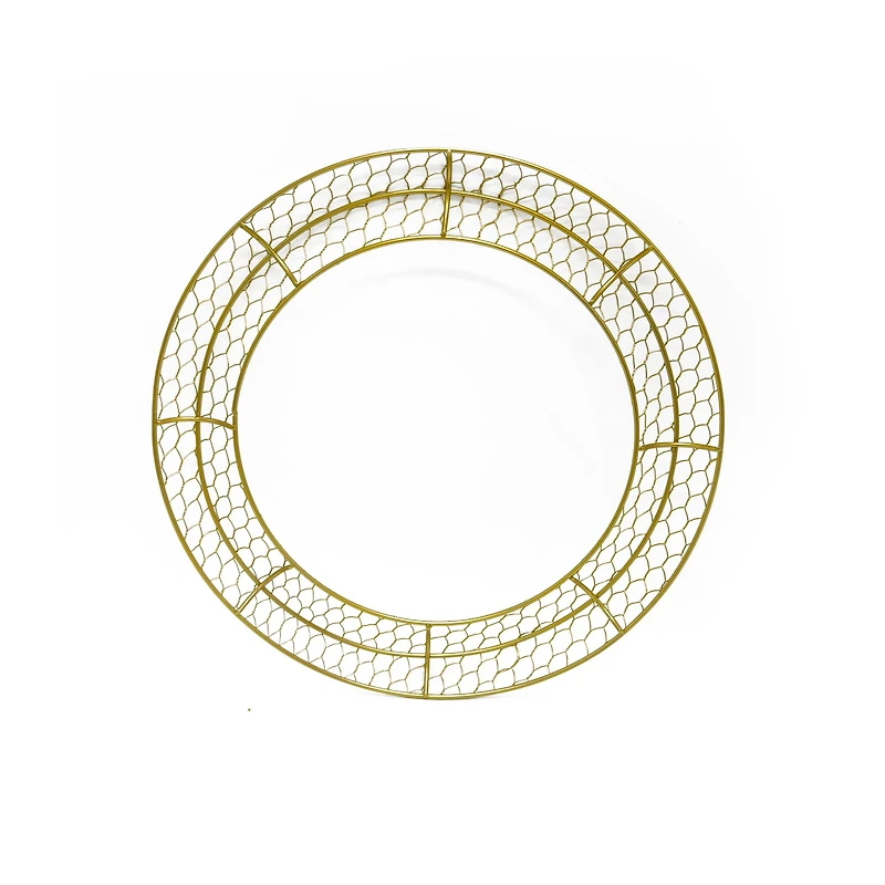 16" Gold Metal Wreath Form by Ashland®