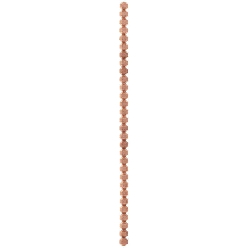 Bronze Metal Rondelle Beads, 6mm by Bead Landing™