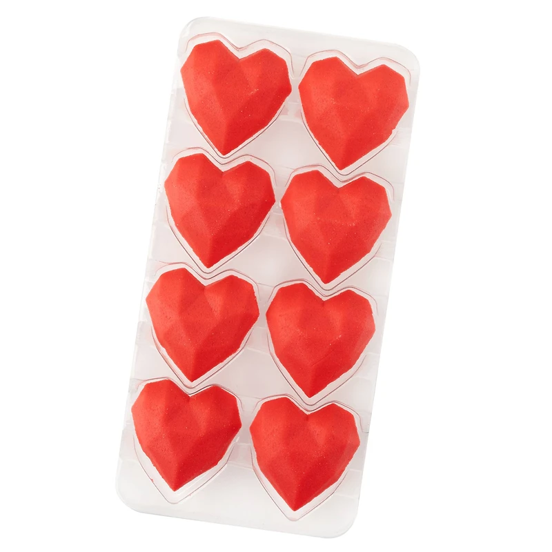 Sweet Tooth Fairy® Gem Hearts Icing Decorations, 8ct.