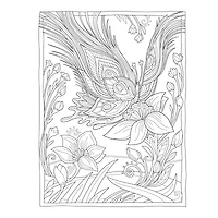 Dover Publications Creative Haven: Butterflies Flights Book