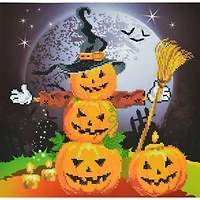 Diamond Dotz® Halloween Scarecrow Diamond Painting Kit
