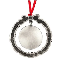 Presidential Seal 2-Tone JFK Half Dollar Wreath Ornament