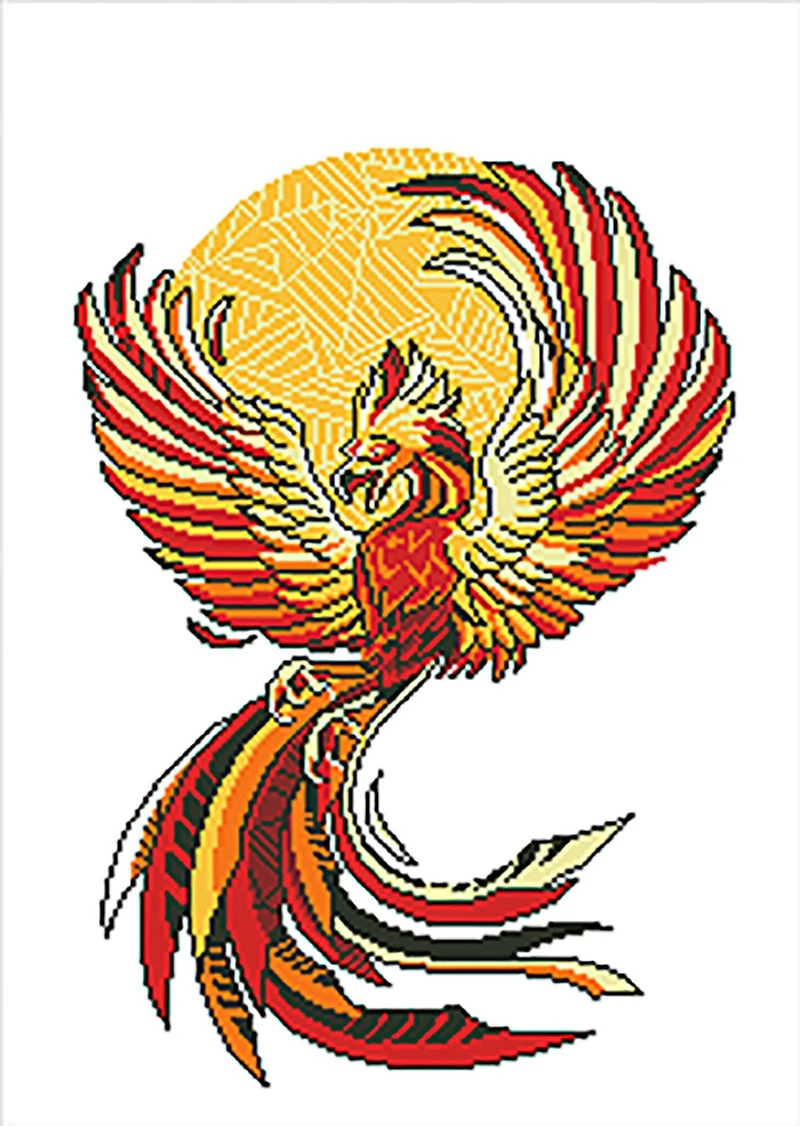 Camelot® Dots Order of the Phoenix Diamond Painting Kit