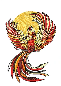 Camelot® Dots Order of the Phoenix Diamond Painting Kit