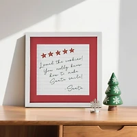 8" Santa's Letter Décor Accent by Ashland®